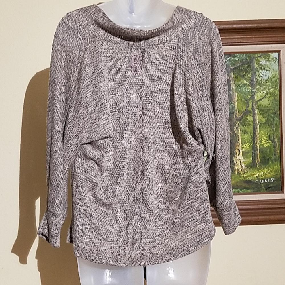 Forever 21 scoop neck sweater A72 - Picture 3 of 4